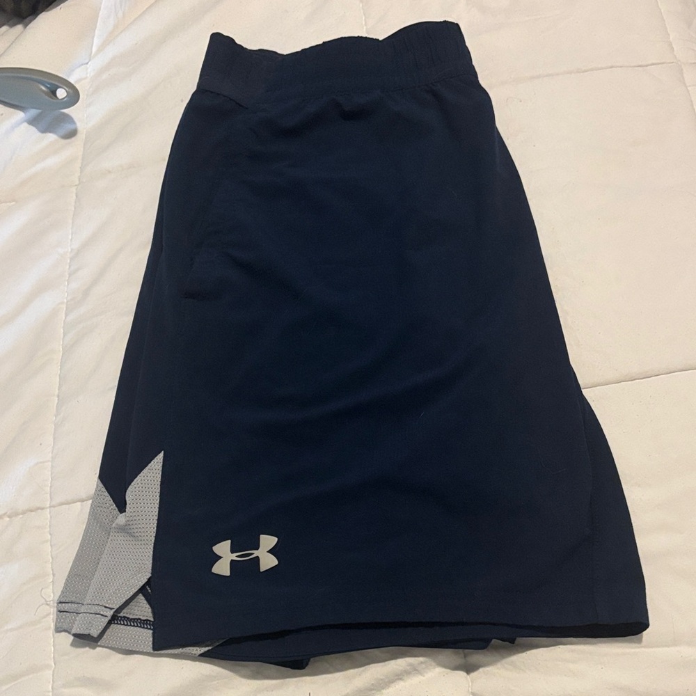 Under Armour Dark Blue Training Shorts